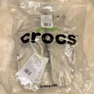Classic Crocs Marbled Slides M4 W6 NEW! Bone/Multi shoes CROCS | Shoes | Classic Crocs Marbled Slides M4 W6 New  main image 2